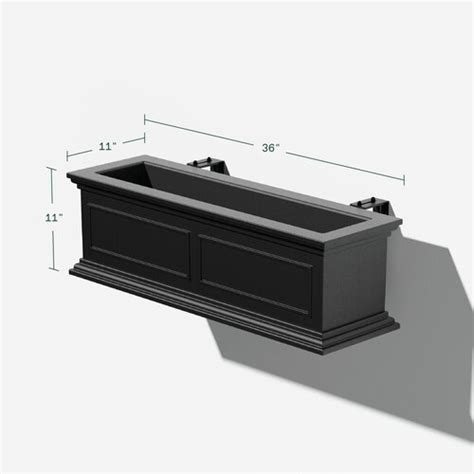 Sol 72 Outdoor™ Abram Hanging Window Box Planter